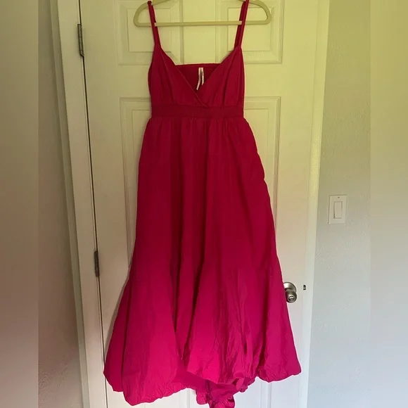 Anthropologie Pink bubble Dress - Picture 3 of 7